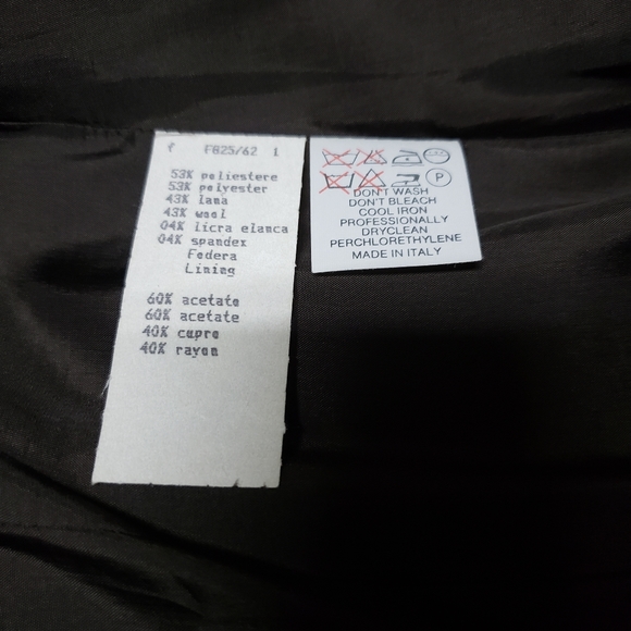 Vintage Fendi dark brown fitted blazer - Picture 9 of 11